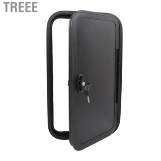 Treee rv  RV Storage Baggage Door with Flat Lock Keys Heavy Duty UV Protection RV Camper Hatch Door rv styling