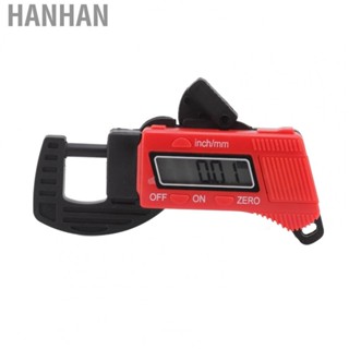 Hanhan Electronic Thickness Gauge 0‑12.7mm Manual Digital Dial Thickness Meter Hot