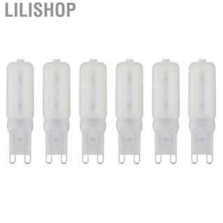 Lilishop 6Pcs G6 Bulb Eye Protection 32  7W Light Bulbs For Chandelier Ceiling Lamp TS