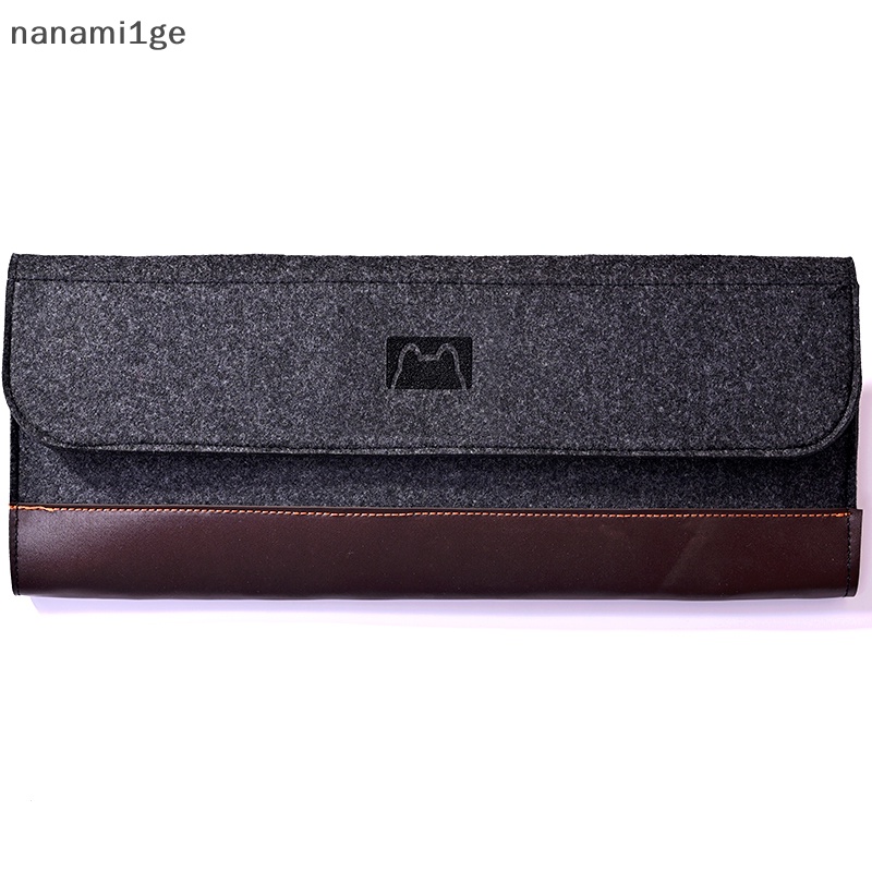 ใหม่ กระเป๋าหนัง PU สําหรับใส่คีย์บอร์ด [nanami1ge]