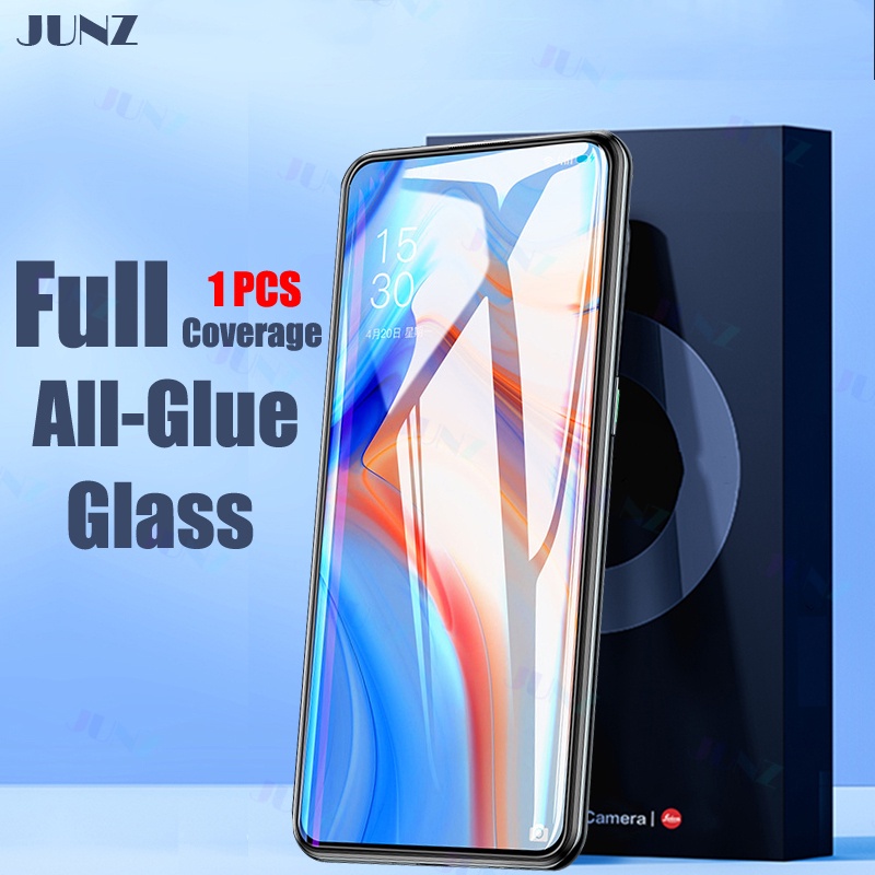 กระจกนิรภัยเต็มรูปแบบสําหรับ OPPO A79 A98 A78 A58 A38 Reno 10 8T 8 8Z 7 7Z 6 6Z 5 2F A17 A17K A57 A7