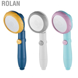 Rolan Handheld Showerhead  Plastic Handheld Shower Head Portable Lightweight Practical  for Home