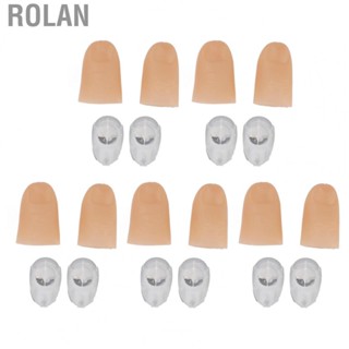 Rolan Finger Lamps  3V 40mAh 5 Pairs 4.5cm Fake Finger Lights Attractive Interesting  for Concerts for Above Aged 14