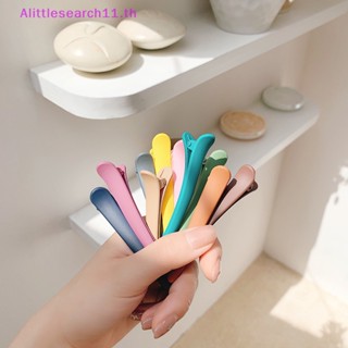 Alittlesearch11 กิ๊บติดผมพลาสติก สีแคนดี้ DIY สําหรับจัดแต่งทรงผม 10 ชิ้น ต่อชุด