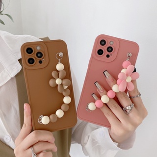 Compatible for Huawei Nova Y61 Y90 Y70 5T 11 10 Pro 9 6 SE 7i P60 P50 P40 P30 Lite Y7A Y9 Prime 2019 เคสโทรศัพท์มือถือ ซิลิโคน ขอบสี่เหลี่ยม ลายดอกไม้ พร้อมสายคล้องมือ สําหรับ