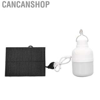 Cancanshop Solar Powered Lamp Portable  Bulb Lights Monocrystalline Solar Emergency