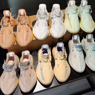 Off Yeezy Pure White 350v2 Ice Blue Sky Star Limited Angel Coconut Really Popular 700 รองเท้าวิ่ง สําหรับผู้ชาย และผู้หญิง 7NGB