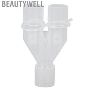 Beautywell Reusable  Tubing Adapter 15mm To 22mm Y Shape Plastic Oxygen