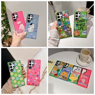 เคสโทรศัพท์มือถือแบบใส กันกระแทก ลายผีเสื้อ สําหรับ Samsung Galaxy S23 Ultra S23U S23 S23Plus