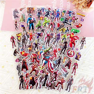 ❀ สติกเกอร์ Marvel Superhero Series 01 DIY สําหรับติดตกแต่ง ❀ สติกเกอร์ PVC ลายการ์ตูน 3D กันน้ํา สําหรับติดตกแต่งของเล่น 12 แผ่น ต่อชุด