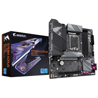 สินค้าใหม่ เมนบอร์ด GIGABYTE GIGABYTE B760M AORUS ELITED5 สําหรับ CPU13400 13600KF TWUN