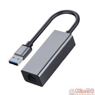 Go อะแดปเตอร์การ์ดเครือข่ายอีเธอร์เน็ต Usb 3.0 เป็น Rj45 2.5 กรัม สําหรับแล็ปท็อป