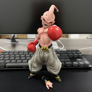 โมเดลฟิกเกอร์ Pvc รูปอนิเมะ Dragon Ball Z Majin Buu ขนาด 20 ซม. ของเล่นสะสม สําหรับเด็ก