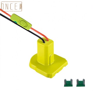 【ONCEMOREAGAIN】Converter Battery Adapter/connector ForRyobi One + 18v Li-Ion 3pcs/set