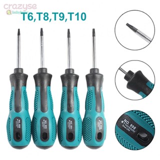 T6-t10 Torx ไขควงแม่เหล็ก กันลื่น เครื่องมือซ่อม 4 ชิ้น