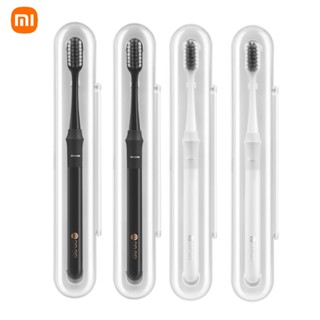 Xiaomi Doctor B Tooth Bass Method Bursh Better Brush Wire Couple รวมกล่องเดินทางจาก Youpin สําหรับ Smart Home