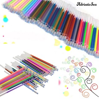 [ADRS]✦ปากกาเจล 12/24/36/48 สี เติมได้ กลิตเตอร์ ระบายสี วาดภาพ ระบายสี งานฝีมือ มาร์กเกอร์