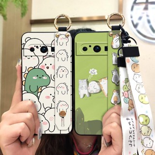 เคสโทรศัพท์มือถือ กันฝุ่น ลายการ์ตูนอนิเมะ พร้อมสายคล้อง สําหรับ Google Google Pixel8 Pro