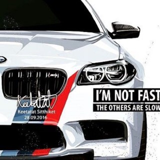 โปสเตอร์ภาพวาดผ้าใบ รูปป๊อปอาร์ต BMW M5 สําหรับตกแต่ง