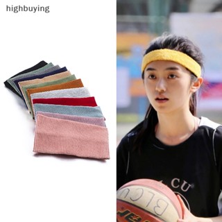 [highbuying] ที่คาดผม ยืดหยุ่น ซับเหงื่อ สามารถปรับได้ เหมาะกับการเล่นโยคะ กีฬา ฤดูร้อน สําหรับผู้ชาย ผู้หญิง พร้อมส่ง