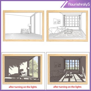 [Flourishroly5] โคมไฟกลางคืน LED สําหรับตกแต่งห้องรับประทานอาหาร วันวาเลนไทน์