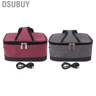 Dsubuy USB Heating Insulation Bag Portable Electric  Container Constant Temperature for Outdoor