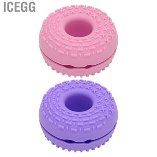 Icegg Brush Cleaning Pad  Silicone Vertical Storage Cosmetic for Home