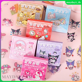 SANRIO สติกเกอร์การ์ด pvc กันน้ํา ลาย Kuromi Hello Kitty Sweet Pet Limited 100 ชิ้น