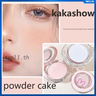 Kakashow Waterproof Oil Control Powder Loose Makeup Foundation Cosmetic Whitening Long Lasting Matte Makeup Beauty Compact Powder Students Femele Women Summer (top11.th.)