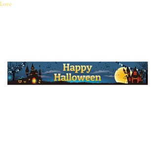 ป้ายแบนเนอร์ Happy Halloween ขนาดใหญ่พิเศษ สําหรับแขวนตกแต่งปาร์ตี้ฮาโลวีน