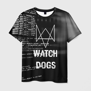 เสื้อยืด พิมพ์ลาย 3D "Wath dogs 2 Hacker" สําหรับผู้ชาย