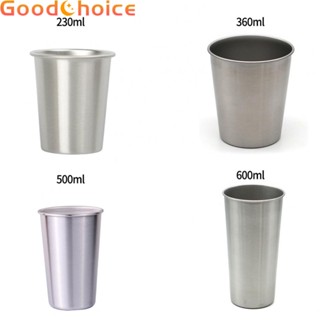 【Good】1 Pcs 304 Stainless Steel 230-600ml Beer Milkshake Cup For Bar Coffee Durable【Ready Stock】