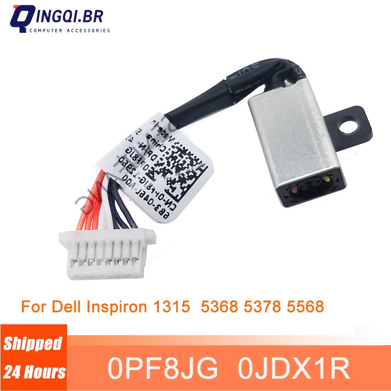 ใหม่ สาย DC Power Jack PF8JG 0JDX1R 450.01V012001 สําหรับ Dell Inspiron 1315 5368 5378 5568 450.07R0