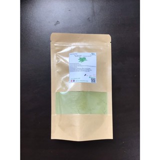 ผงใบสะเดา ขนาด100กรัม Neem leaves powder ผงบดล้วน100%ไม่ผสม ใช้เป็นชาหรือประกอบอาหาร ออแกนิค ภูชี้ฟ้าออแกนิค