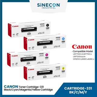 Canon ตลับหมึกโทนเนอร์ CARTRIDGE-331 BK/C/M/Y LBP7100cn/LBP7110cw