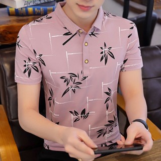 เสื้อโปโล คอปก ลายสก๊อต สําหรับผู้ชาย