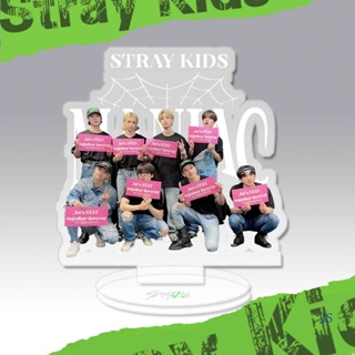 Js Stray Kids &lt; MANIAC &gt; ใหม่ เครื่องประดับ สแตนดี้อะคริลิค ลาย Han Ji Cheng Huang Hyun Chen