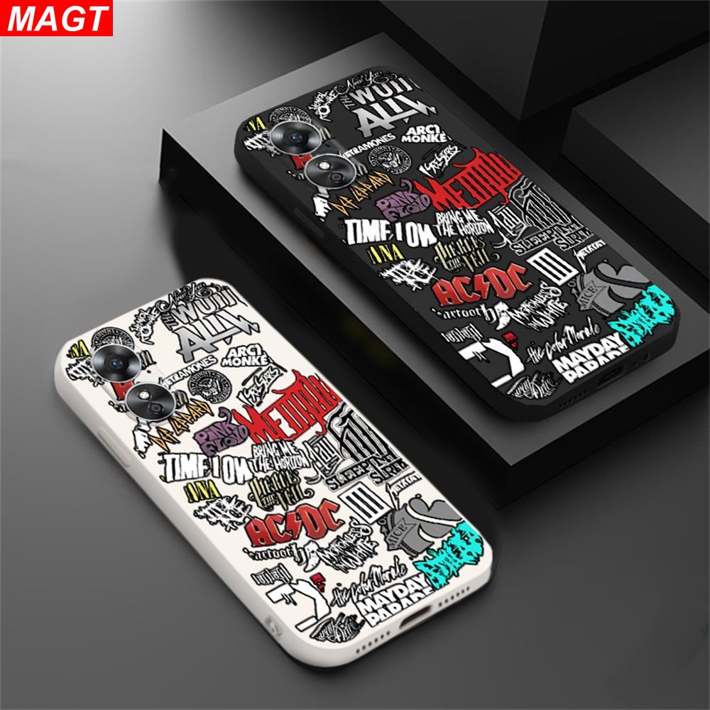 เคสโทรศัพท์มือถือแบบนิ่ม ลายฉลาก MAGT สร้างสรรค์ สําหรับ OPPO A38 A78 A58 A17 Reno 8T A57 A77S A16 A54S A15 A16K A53 A33 A12 A5S A7 A3S A11k A52 A92 A94 A95 A37 F9 5F A1K A31 A8 A55 C1