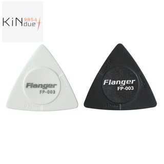 Flanger ปิ๊กกีตาร์ ทรงสามเหลี่ยม ความหนา 1.0 0.75 0.5 มม. 10 ชิ้น