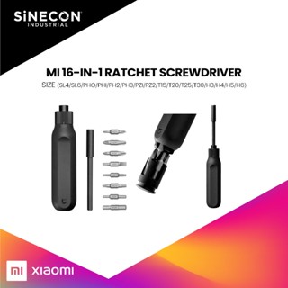 Xiaomi Mi 16-In-1 Ratchet Screwdriver ไขควงอเนกประสงค์ มีระบบล็อคการขันเข้า-คลายออก