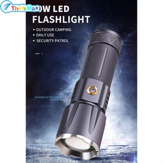 ไฟฉายสปอตไลท์ Led 30w 1800-2000 Lumens ซูมได้ 5 ระดับ อะลูมิเนียมอัลลอย ขนาดเล็ก