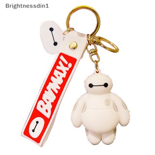 [Brightnessdin1] พวงกุญแจ จี้ตุ๊กตาการ์ตูนฮีโร่ Baymax ขนาดใหญ่ เครื่องประดับ ของขวัญบูติก สําหรับเด็กผู้ชาย ผู้หญิง