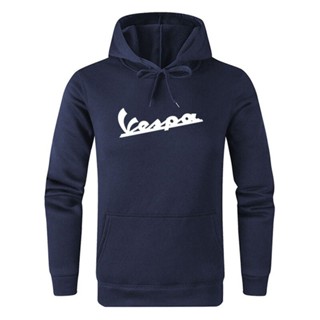 เสื้อแฟชั่น ลาย Vespa Sudadera Hombre พลัสไซซ์ #17 เสื้อฮู้ดดี้ แขนยาว ผ้าฝ้าย แบบสวมหัว GP สําหรับผู้ชาย