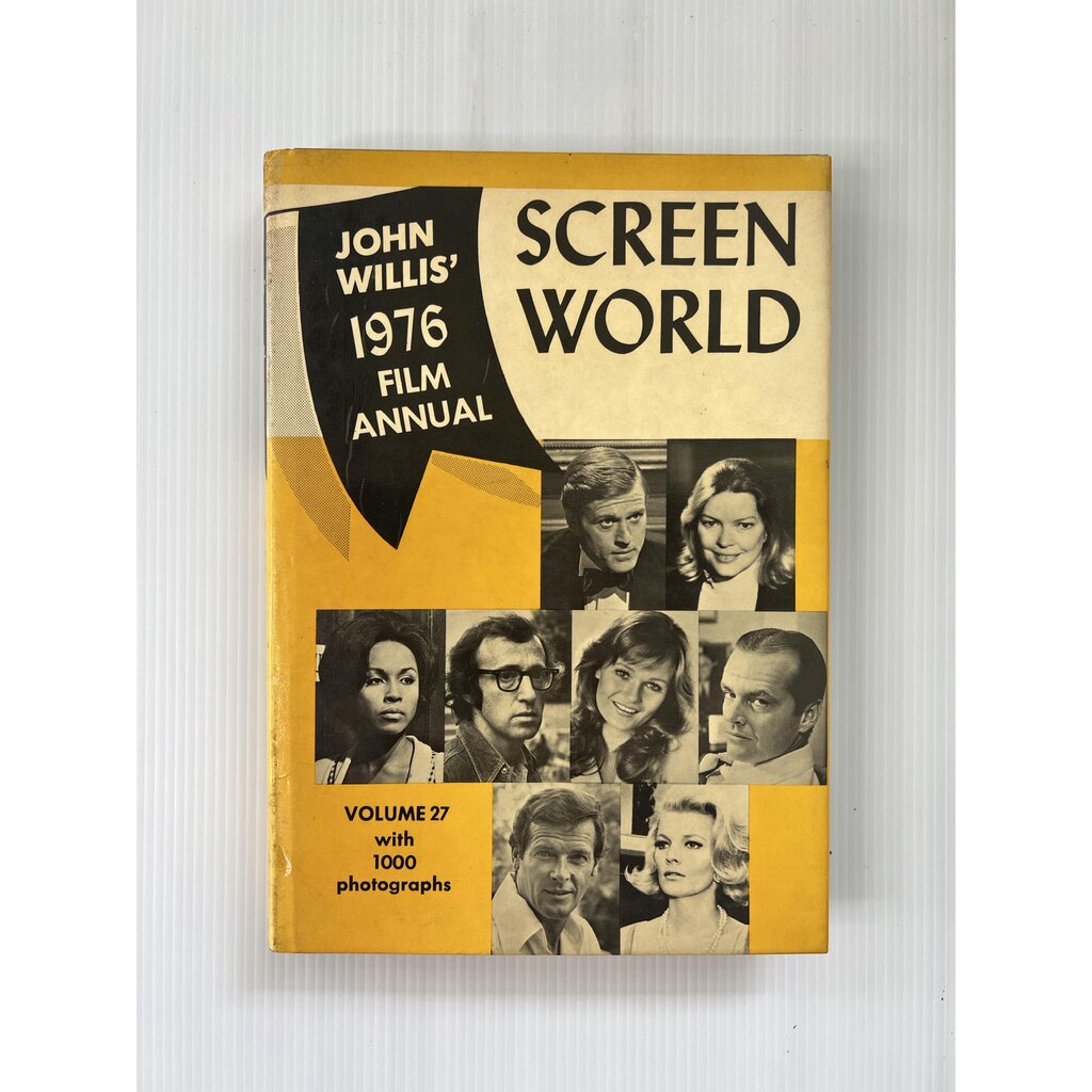 Screen World: John Willis' 1976 Film Annual Crown 1976 95-99% Hardcover