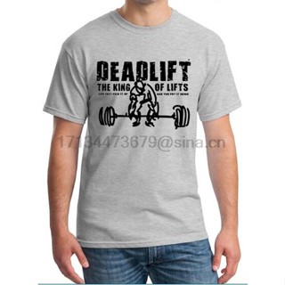 เสื้อเชิ้ตแฟชั่น พิมพ์ลาย Dead Lift Strongman Power Lifting Inspirational 2019 สําหรับผู้ชาย XS-4XL-5XL-6XL