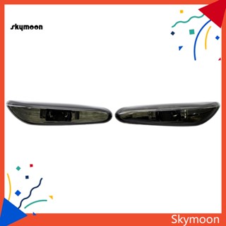 Skym* ฝาครอบไฟเลี้ยว ทนทาน สีเทา 2 ชิ้น 63137165915 63137165916 สําหรับ BMW 3 Series E46 02-05