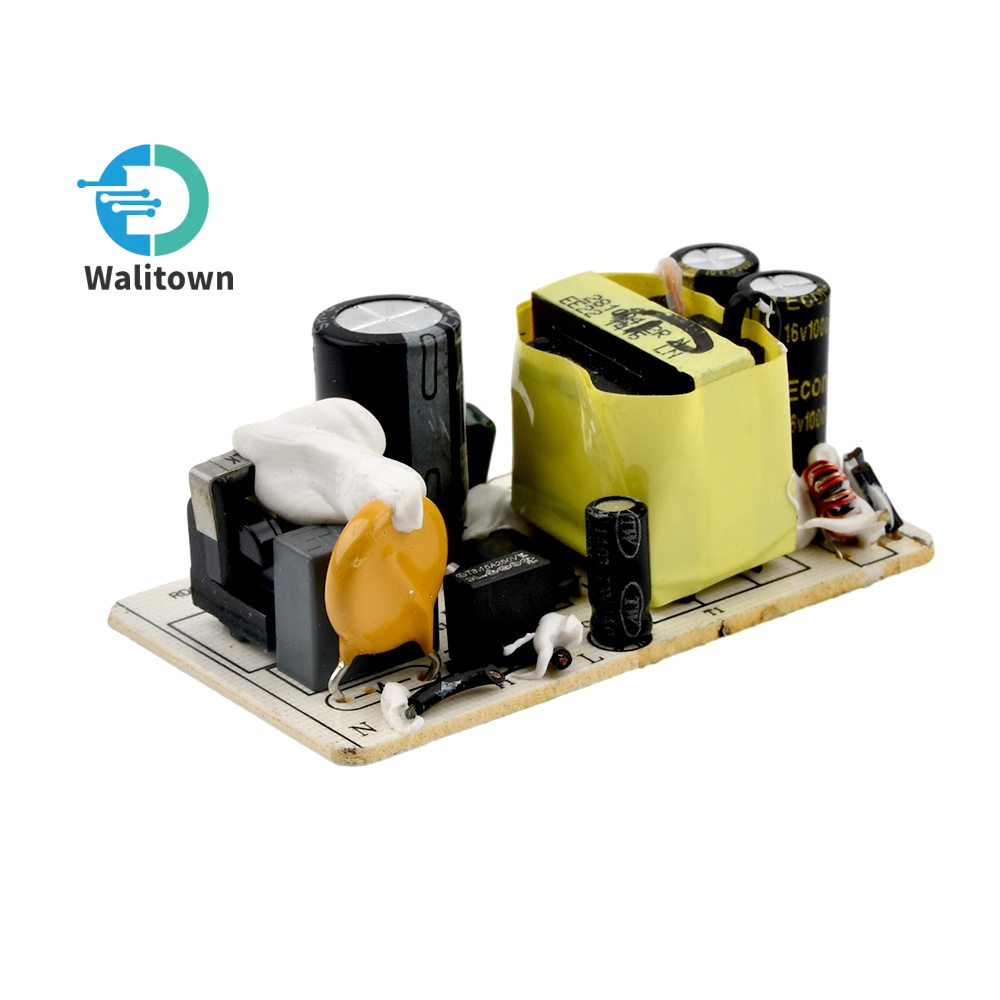 Voktta โมดูลแปลงพาวเวอร์ซัพพลาย AC DC 110V 120V 220V 230V เป็น DC 12V