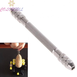 【COLORFUL】Drill Bits Chrome Plating Double Head Hand Drill Chuck For Miniature Rotary