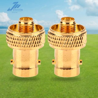 อะแดปเตอร์แปลง Coaxial RF Connector SMA Female to BNC Female 2 ชิ้น