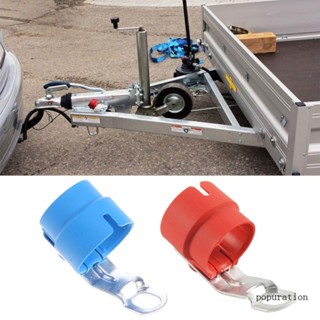 Pop 7 Pin หรือ 13 Pin ปลั๊กเชื่อมต่อรถพ่วง ทรงกลม สําหรับ RV Camper Caravan Parts